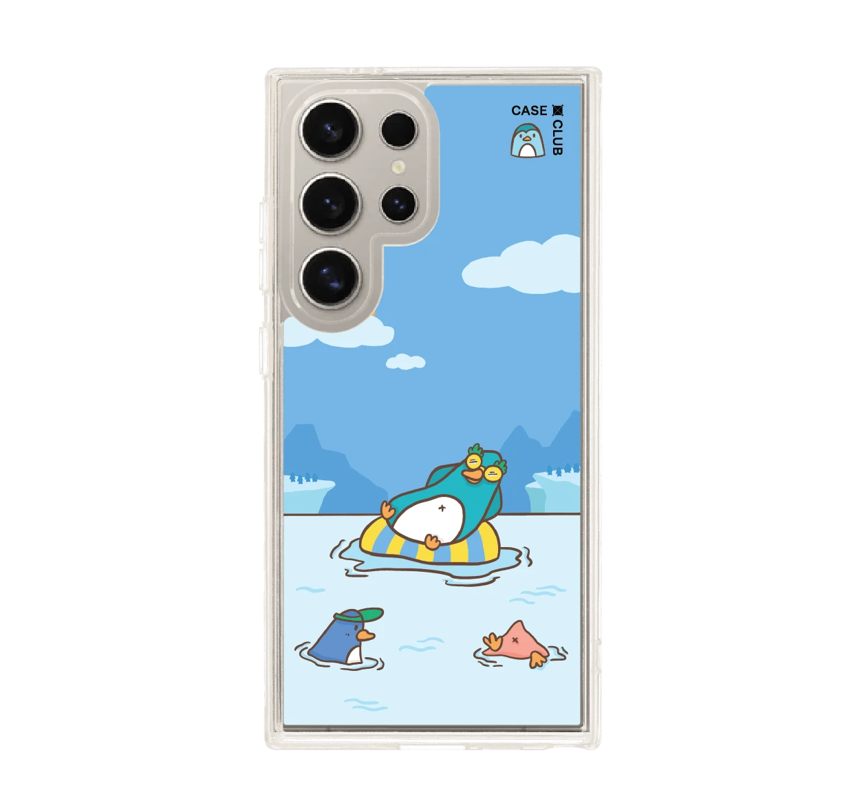 เคสใส samsung s24 ultra magsafe เพนกวินคลายร้อน